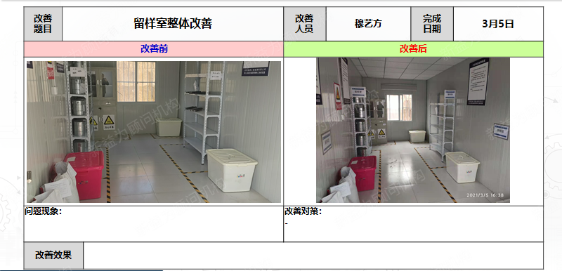 實驗室目視改善 實驗室目視改善